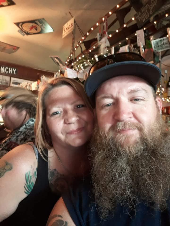 Santia Welsh and her husband, Chad